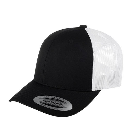 Бейсболка FLEXFIT арт. 6606T (черный / белый)