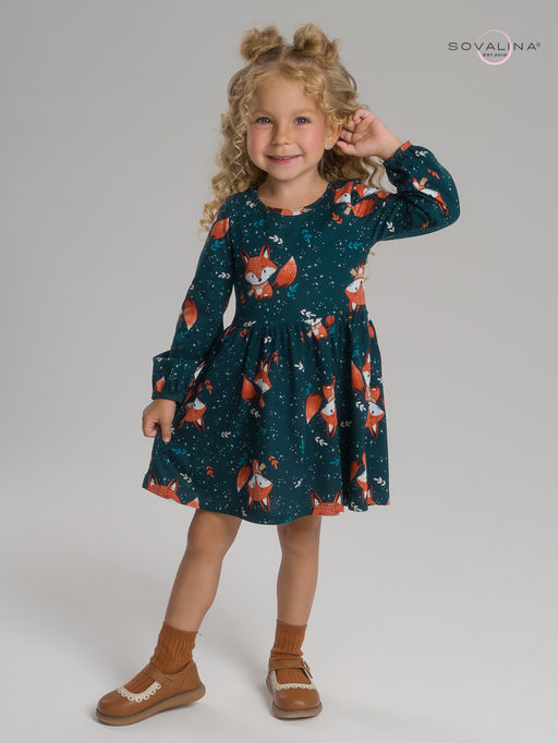 Платье Моана добрый лис