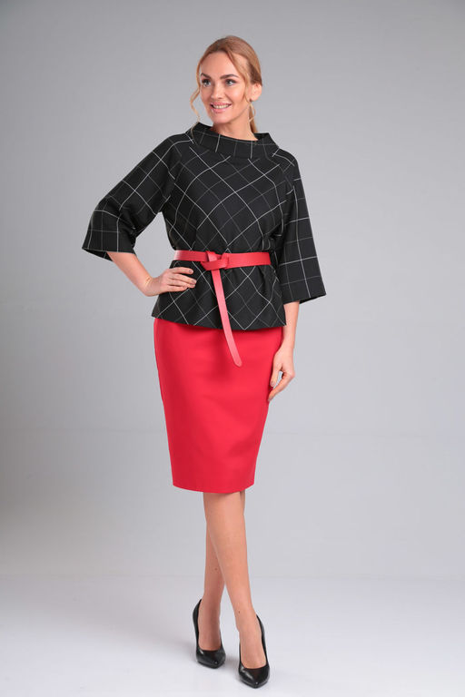 Костюм Gamma & Gracia 720 черный красный  фото 3