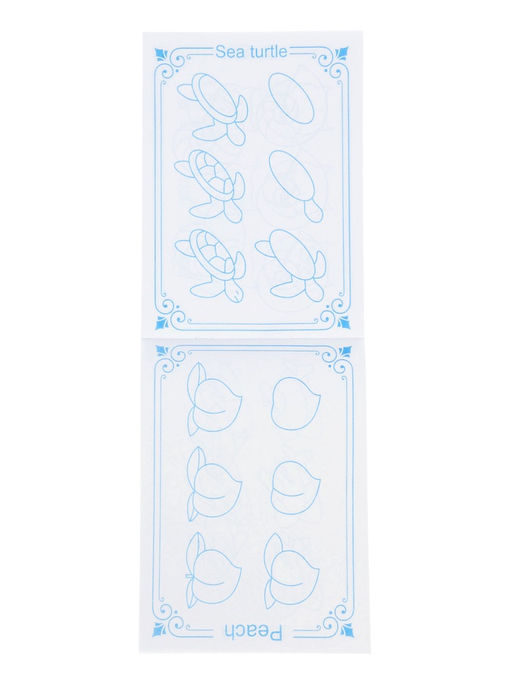 Коврик для рисования водой "Океан" 2 маркера