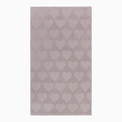 Полотенце махровое Love Life Hearts 70*140 см, светло-розовый, 100% хл, 450 гр/м2 - Lovelife фото 3