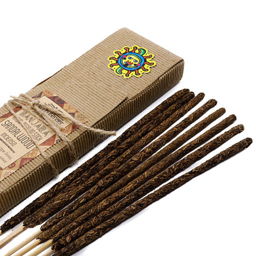 Благовония BANJARA Sandal Wood Super Premium качество светлые пыльцовые 8 палочек