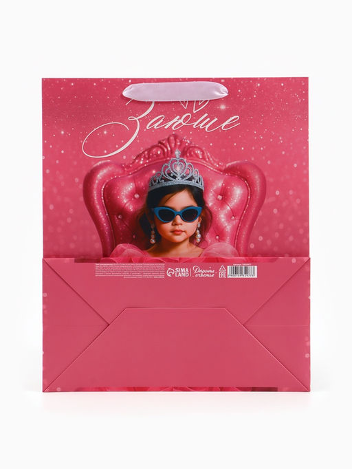 Цена за 2 шт. Пакет подарочный «Заюше», 23×27×11.5 см