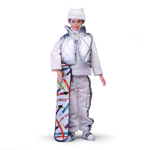 Кукла "Зимнии приключения" с аксессуарами, в коробке