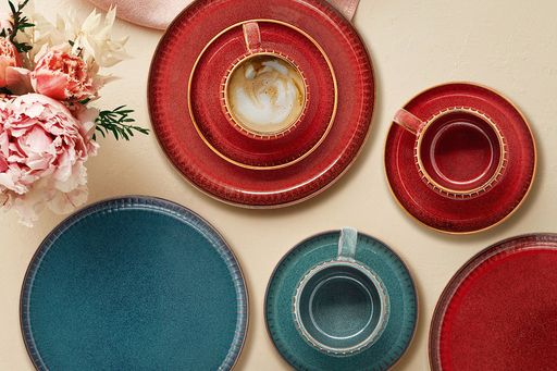 Тарелка обеденная Comet морская волна, 28 см - Home & Style фото 6