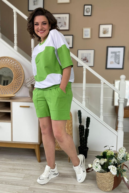 Джемпер Rumoda 2137 зеленый  фото 4