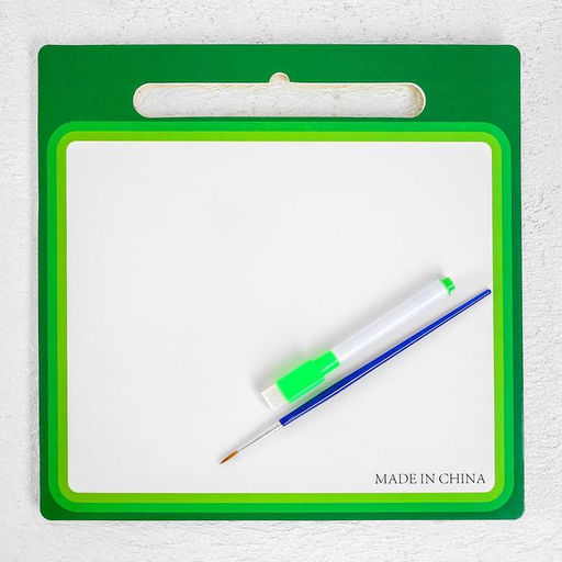 Развивающий набор 3в1 «Петушок», раскраска, пазл, планшет, маркер, в пакете