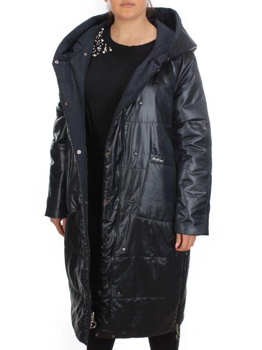 21085 INK BLUE Куртка зимняя двухсторонняя женская облегченная SNOW CLARITY - Fashion фото 7