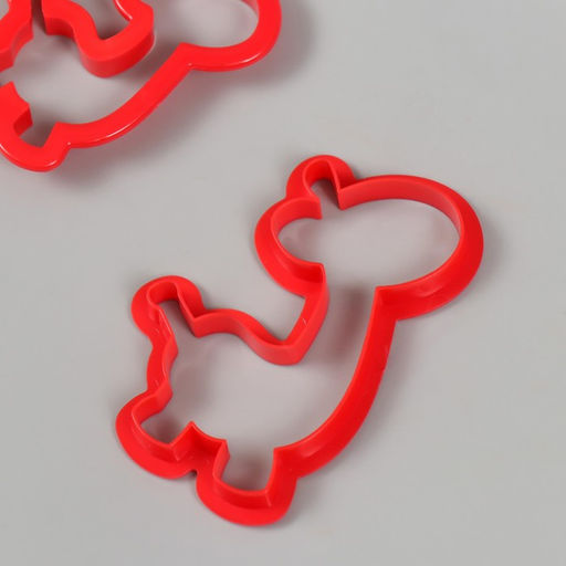 Каттеры для полимерной глины Жирафики набор 2 шт 7,5х4,9 см 9,5х6,3 см - Simaland фото 4