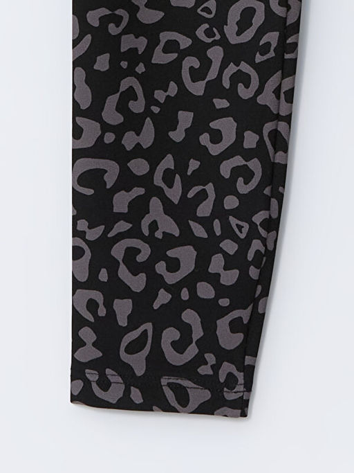 Beli Lastikli Desenli Kad?n Tayt