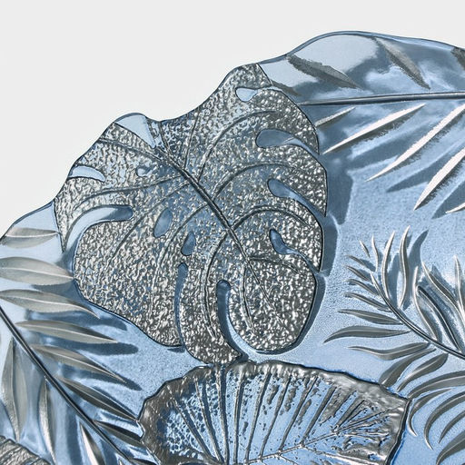 Салатник Арабис, 2.3 л, d=33 см, стекло, голубой - Simaland фото 9