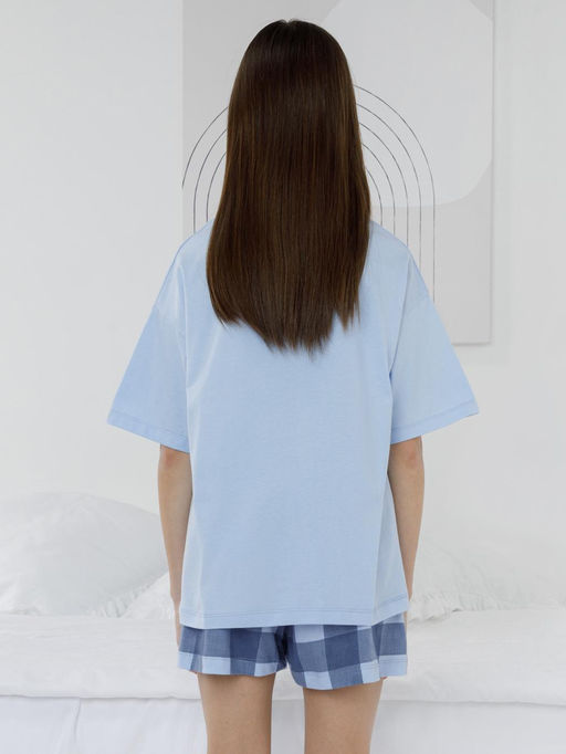 МП 1658/белый Н250 пижама для дев