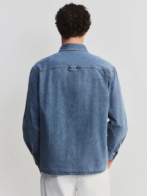 Джинсовая рубашка / Zarina  фото 6