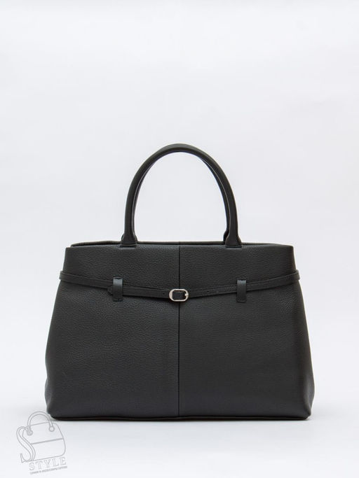 Сумка женская кожаная 8018-2S black Velina Fabbiano-Safenta