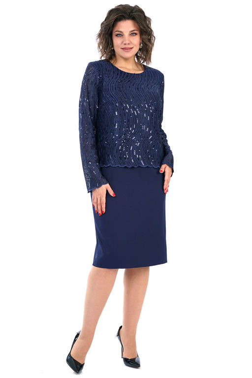 Платье ALANI 2458 синий