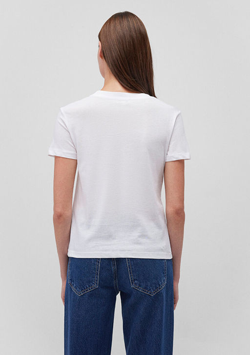 2li Kad?n Fitted Basic Tisort - Mavi фото 7