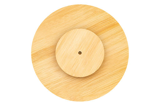 Подставка 2-уровневая 24,5*24,5*19,5 см, многофункциональная, вращающаяся, бамбук - Elan gallery фото 6