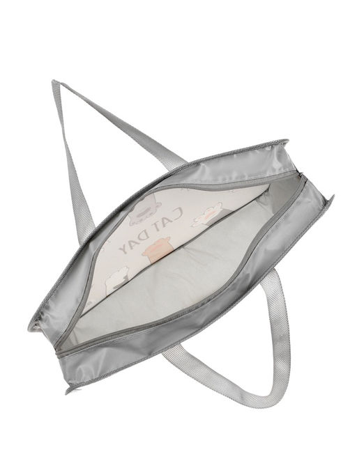 Папка с ручками «Лапки», А4, пластиковая, 70 мм, 322×256 мм