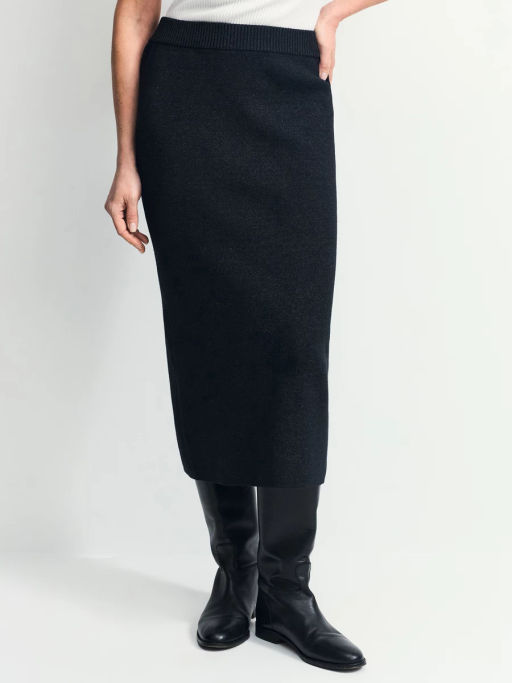 Трикотажная юбка миди / Zarina