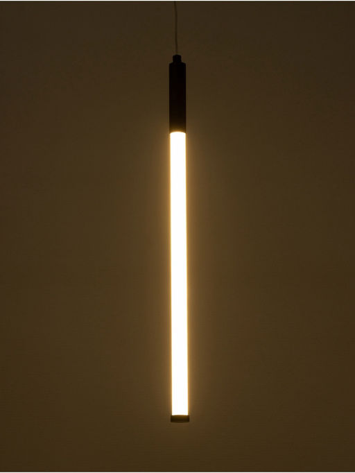 Светильник потолочный BayerLux «Крайс», LED, 15 Вт, 4000К, черный, 10×10×51.5-200 см