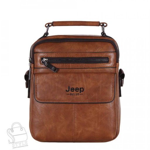 Сумка мужская 6601-3 orange Jeep  в Новосибирске
