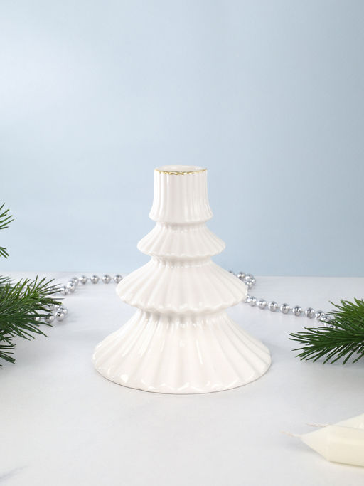 Подсвечник 11,2х11,2х12,5 см / 7094 /уп 36/новогодний