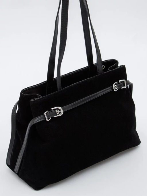 Сумка 8021-1S black Velina Fabbiano-Safenta