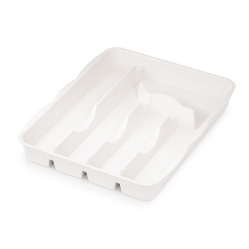 Цена за 2 шт. Лоток для столовых приборов (белый) М8516