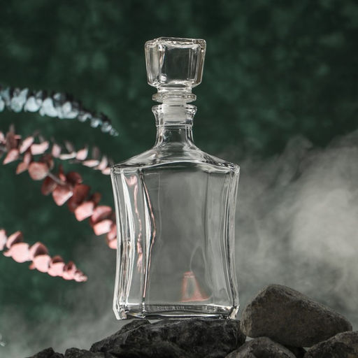 Цена за 20 шт. Графин-штоф «Антенна», 500 мл, стекло, прозрачный