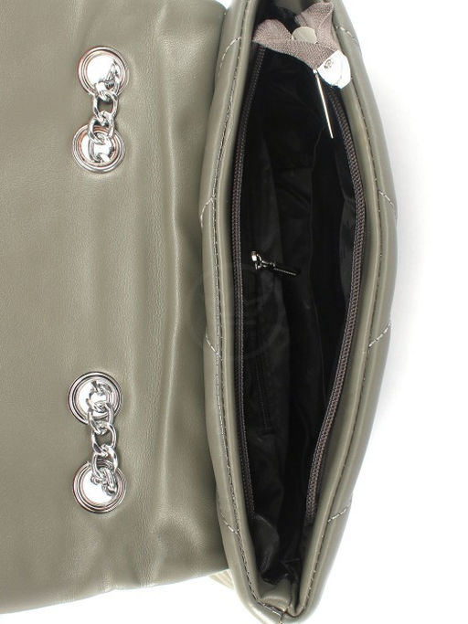 Сумка женская искусственная кожа UMUP-6288, 1отд, плечевой ремень, серый SALE 258714 - Adelia фото 8