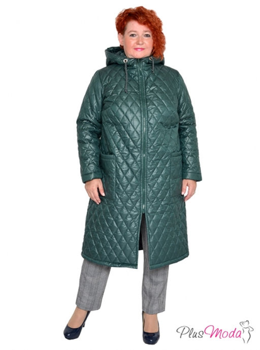 Пальто Модель №1716 размеры 44-84 - Plusmoda фото 2