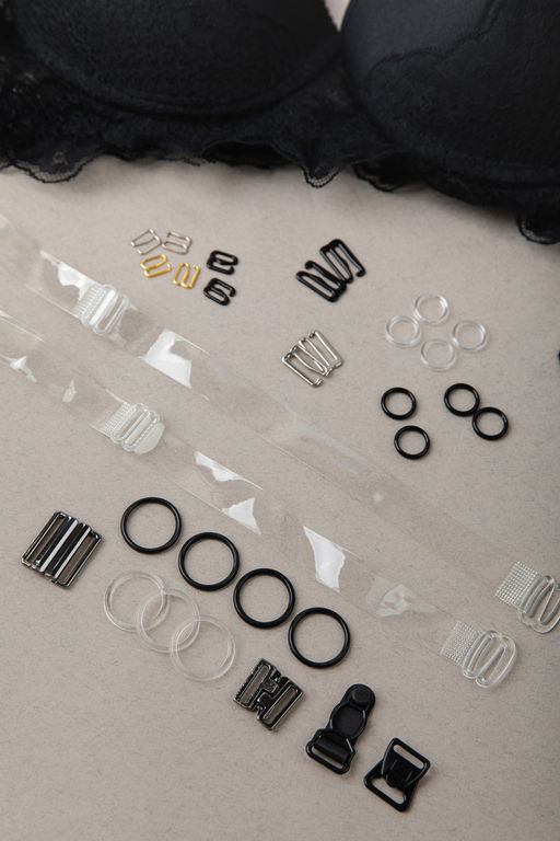 BLITZ CP01-18 кольцо ч/б пластик 18 мм 100 шт белый