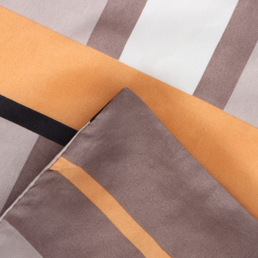 Постельное бельё Экономь и Я евро Клетка (вид 3) 200х215см, 200х215см, 70х70см-2 шт, полисатин, 80 г/м  фото 4