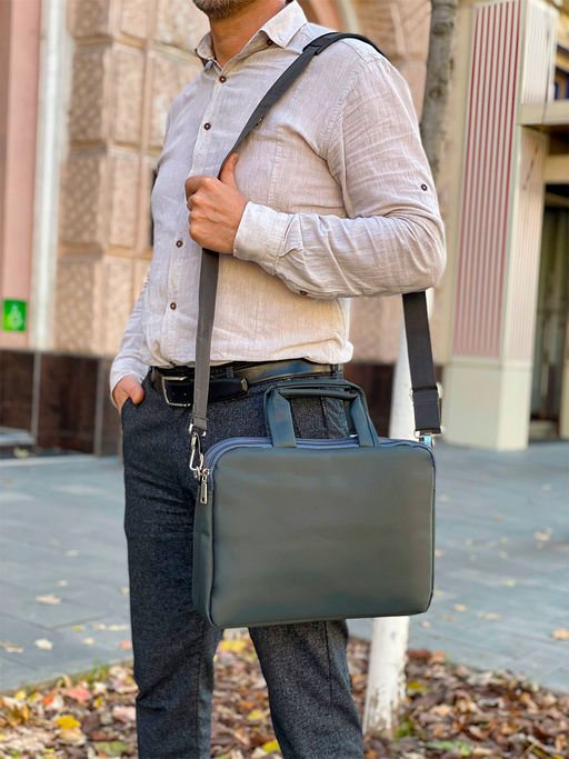 LACCOMA сумка 818-21-серый полиэстр полиэстр