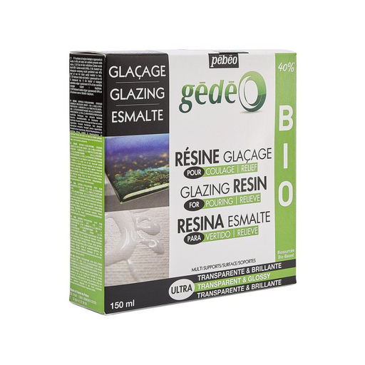 PEBEO Эпоксидная био-смола с эффектом глазури biOrganic Gedeo 150 мл 766181 прозрачный - Mr. carving фото 3