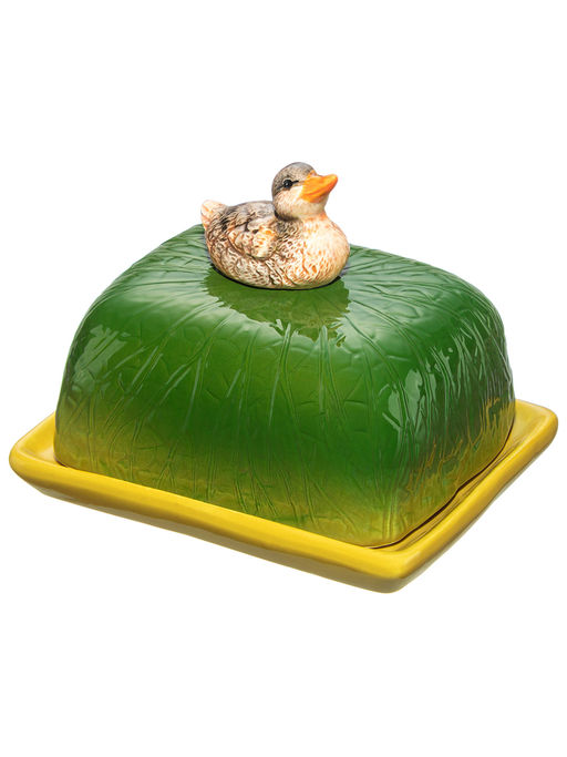 Масленка 16*12*12,5 см "Уточка", керамика