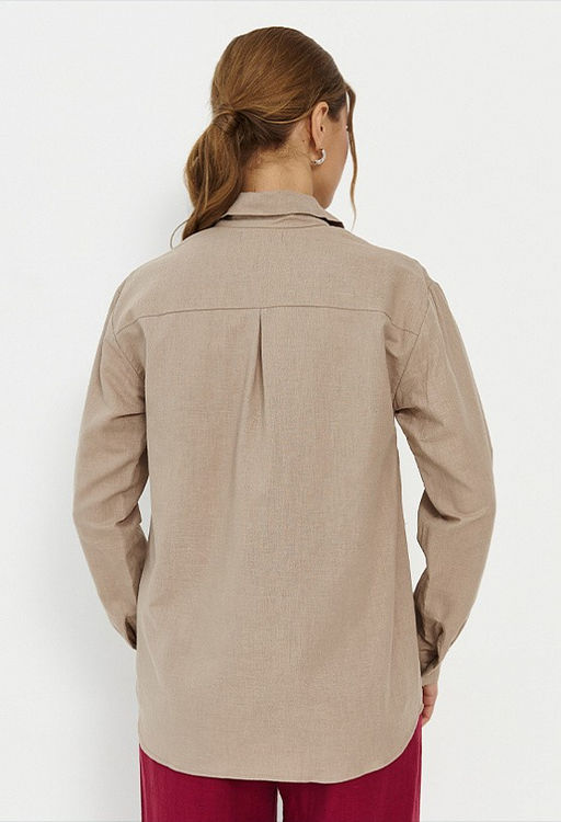 ВИДЕООБЗОР Рубашка Бонн  из 100% льна премиального качества - Vals фото 3