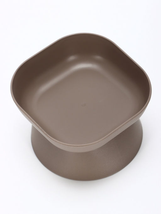 Цена за 2 шт. Миска для животных КУБ 0.2 л, Soft-touch, французский серый - Simaland фото 2