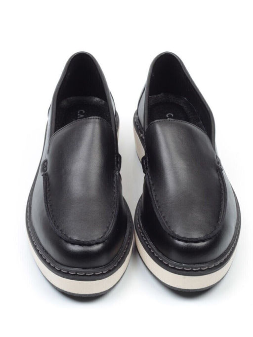 03-5060-2 BLACK Лоферы женские (натуральная кожа)