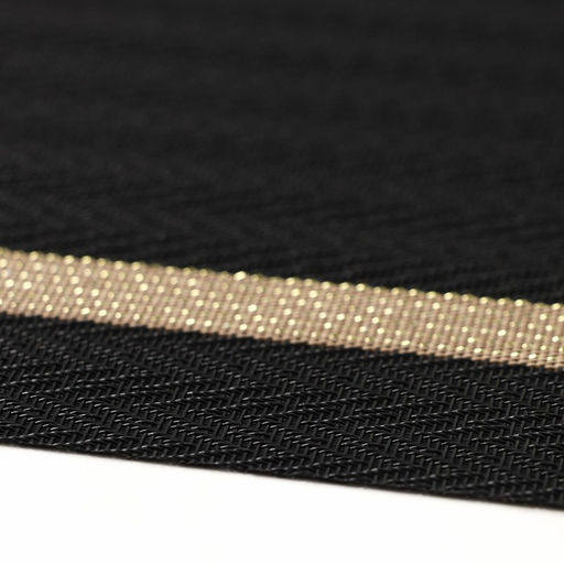 Цена за 12 шт. Салфетка сервировочная на стол Рона, 4530 см, цвет чёрный - Simaland фото 3