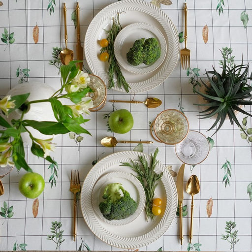 Скатерть Этель Flora 149?220 см, 100% хлопок, саржа 190 г/м?