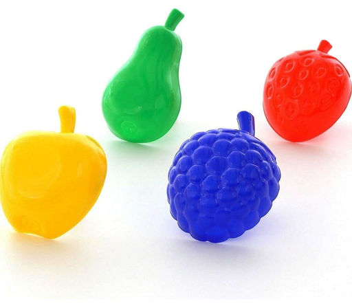 . Формочки "Фрукты" большие, 4 шт арт.58027