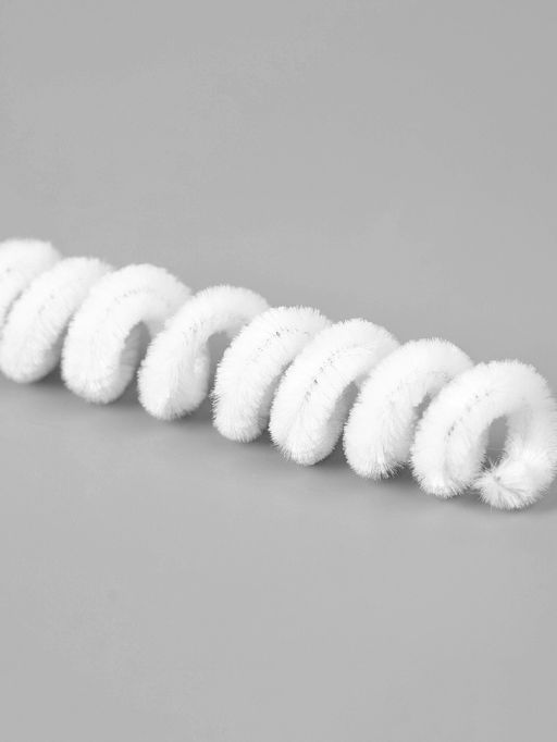 Синельная проволока, набор 90 шт., белая, 30 см