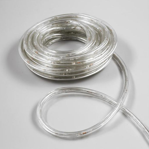 Световой шнур Luazon Lighting 10 мм, IP65, 10 м, 24 LED/м, 220 В, 8 режимов, свечение красное  фото 2