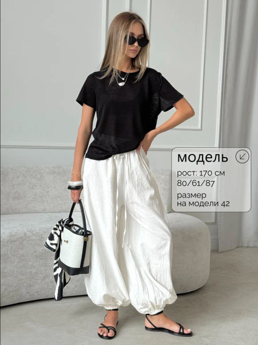 Футболка паутинка полупрозрачная Binita