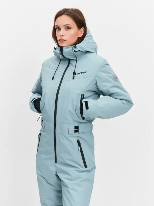 Комбинезон утепленный 23292-438 бирюзовый