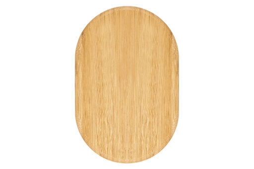 Поднос сервировочный 30*20*2 см, овальный, бамбук