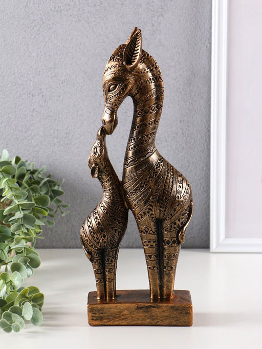 Фигура полистоун «Лошадиная нежность», 33×12×6 см