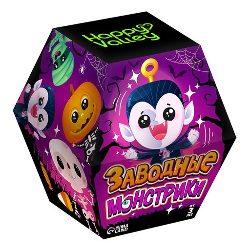 Заводная игрушка «Заводные монстрики», МИКС