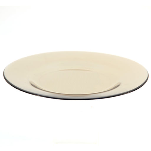 Броунз (Brounse) Тарелка мелкая стеклянная д260мм, h2см, Pasabahce (Россия)